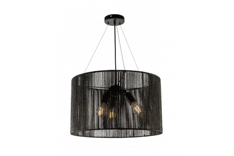 Lustră de tavan FORESTO 2, 5772, AC220-240V, 50/60Hz, 1*E27, max.40W, diam. 50 cm, negru