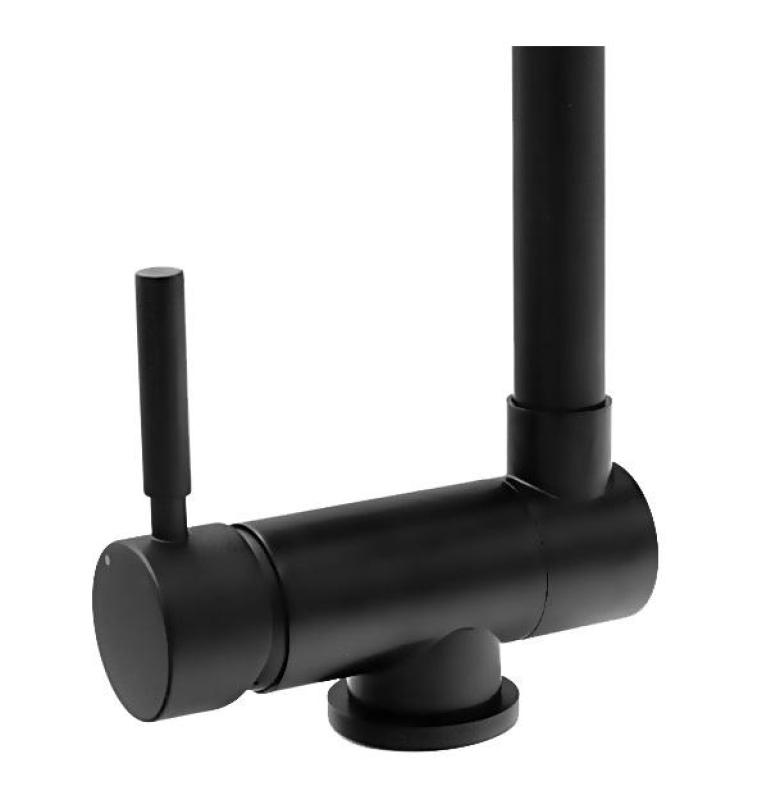 Graniteland Serenity Robinet de bucătărie negru cu gura pliabilă 1208969533.