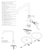 Waterevolution Flow keukenmengkraan met haakse draaibare uitloop koper T158HCPE