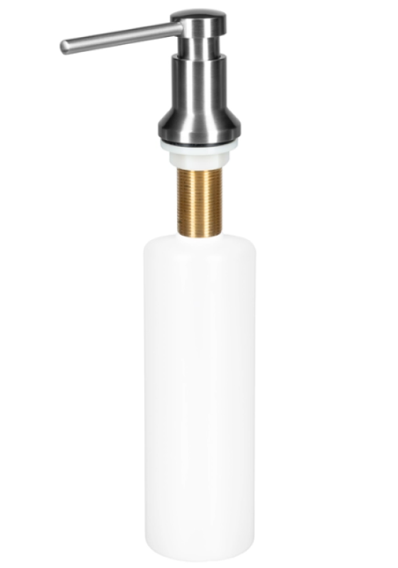 Ausmann Turt Dispenser de Săpun Încorporat din Oțel Inoxidabil, Reîncărcabil de Sus, 1208969719