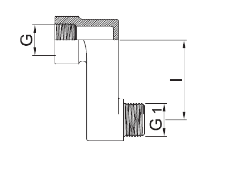 Cuplaj PB S 10mm Excentric G 1/2” G1 1/2” 1208969804