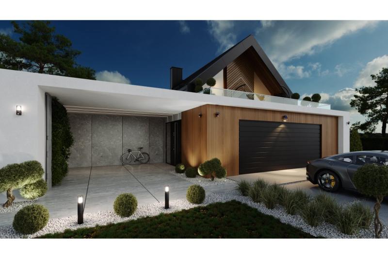 Corp de iluminat solar cu senzor de mișcare și crepuscular DAVOS, LED, 1000lm, 4000K, 2000mAh, IP54, negru