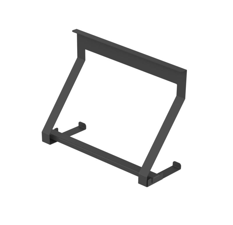 Epka Luxion Set Șine de Bucătărie 80 cm cu Accesorii Metalice cu Montare Invizibilă Negru 1208969994