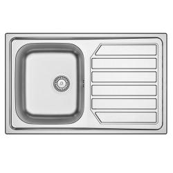 Bancă Centurio 80-1 chiuvetă din inox montare pe blat 80x50cm cu zonă de scurgere 1208970034