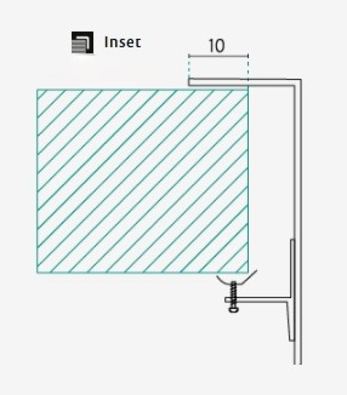 Bancă de inox IB5040 chiuvetă de bucătărie 50 x 40 cm montare deasupra și montare la nivel 1208970038