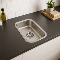 Banca IB1530 RVS Chiuveta 146 x 296 mm Submontare 1208970041