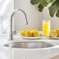 Banka U18380 Chiuvetă rotundă din oțel inoxidabil 45 cm Submontare 1208970056