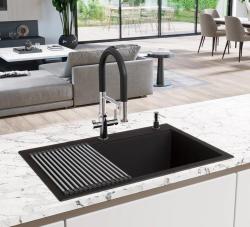 Ausmann Claridge Baterie de Bucătărie cu 3 Căi cu Gura Flexibilă și Apă Filtrată – Crom - 1208970091