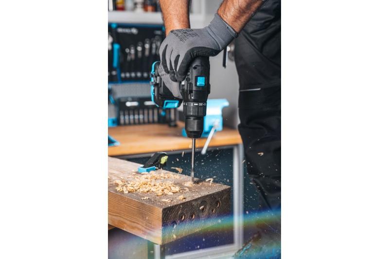 HÖGERT puternică șurubelniță electrică cu acumulator 18V pentru lemn și metal.