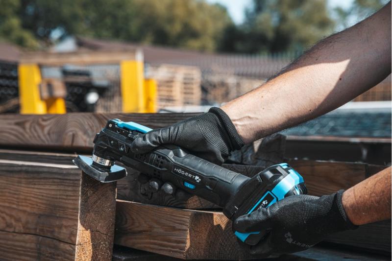 HÖGERT puternic unealtă multifuncțională fără fir, 18V, fără baterie.