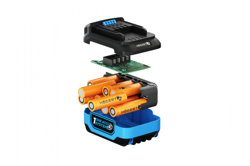 HÖGERT baterie reîncărcabilă 6,0 Ah 18 V