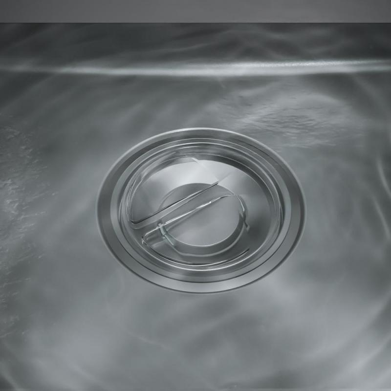 Franke Maris Quiet MQX 110.82 RVS Chiuvetă mare 820x424 mm Submontaj 122.0694.476