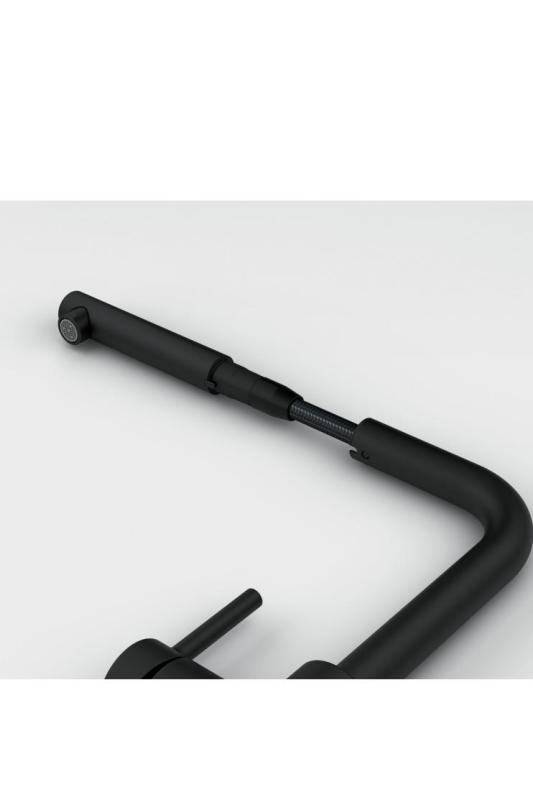 Franke Lina L Robinet de bucătărie Polar white cu Tub de evacuare retractabil 115.0728.485