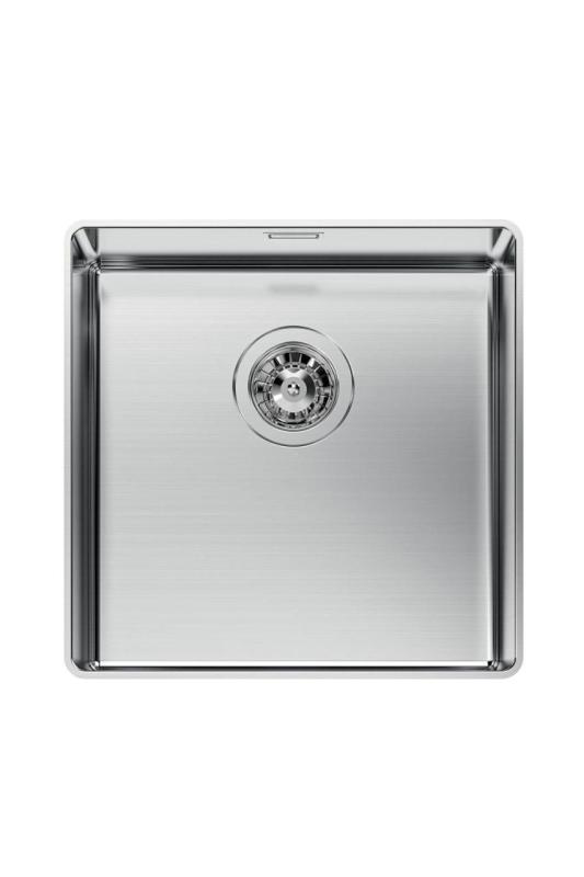 Chiuveta Foster Phantom Slimline inox 40x40cm pentru montare sub blat de ceramică 1208971123