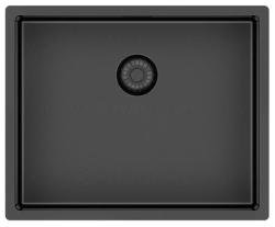 Pure.Sink Exclusivo Chiuveta din metal de culoare arme 50x40 cm, raza de 10mm, montaj sub blat, montaj la nivelul blatului și montaj suprapus PEX5040-61
