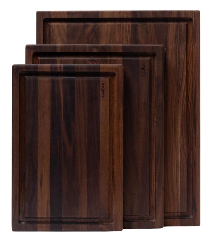 Woodsea Butcher Groove S - Tocător din Nuc cu canelură pentru suc 45x30 cm 1208971534