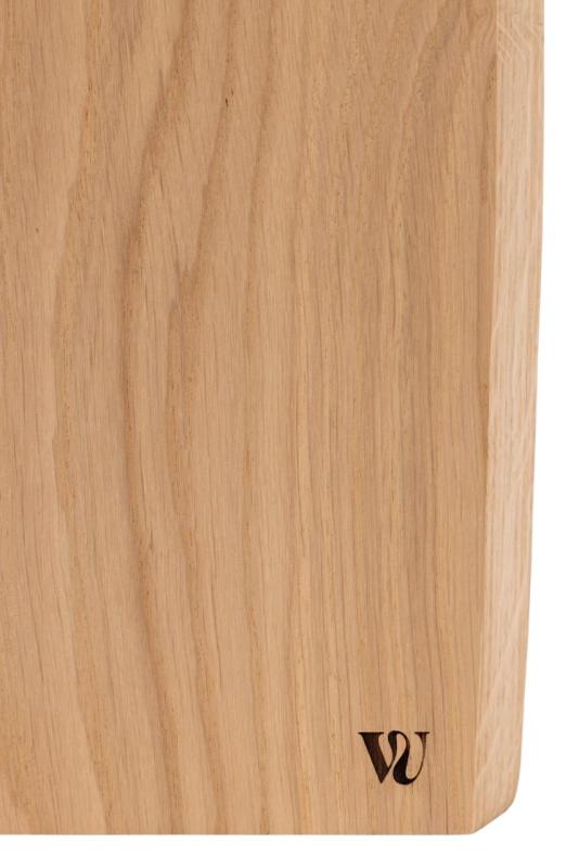 Woodsea Chop-Chop Oak XL - Tăietor din stejar 50x24cm cu mâner din piele 1208971542