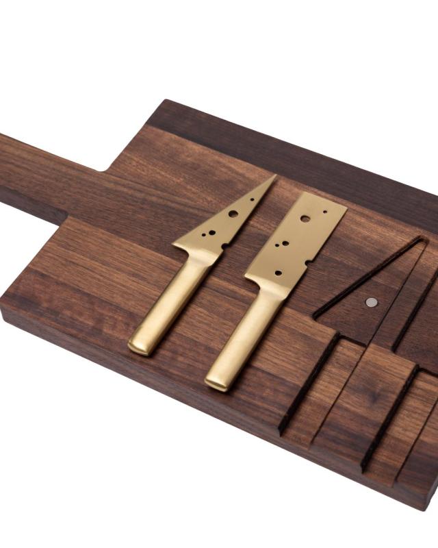 Woodsea Cheese Walnut S - Tavă de brânză din nuc 42x20cm 1208971558