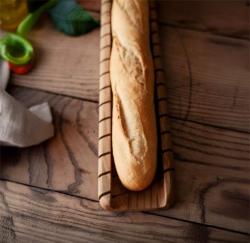 Woodsea Boardette - Tăblie de tăiat și servit bagheta franceză din lemn de frasin 640x100 mm 1208971570