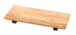 Woodsea Sushi M - Placă de sushi din lemn de frasin cu picioarele din nuc, 30x17 cm 1208971585