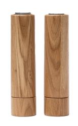 Woodsea Upside Down Oak - Moară de sare din lemn de stejar Ø5.4x22.5 cm 1208971591
