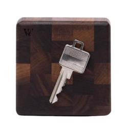 Woodsea End Grain Walnut - Suport de chei din nuc 9x9 cm 1208971601