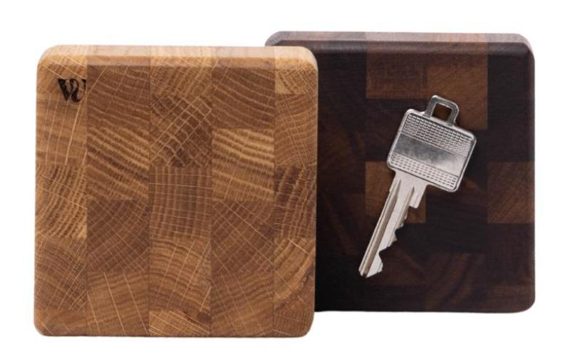 Woodsea End Grain Walnut - Suport de chei din nuc 9x9 cm 1208971601