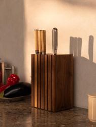 Woodsea Block Nuc S - Suport de cuțite din nuc 13x8 cm 1208971608