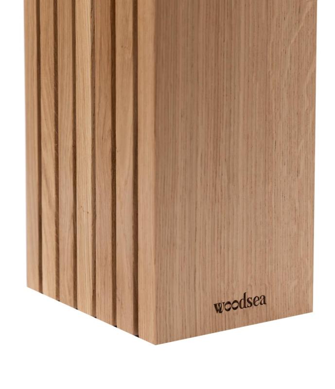 Woodsea Block Oak M - Suport de Cuțite din Stejar Bloc 17x12 cm 1208971610