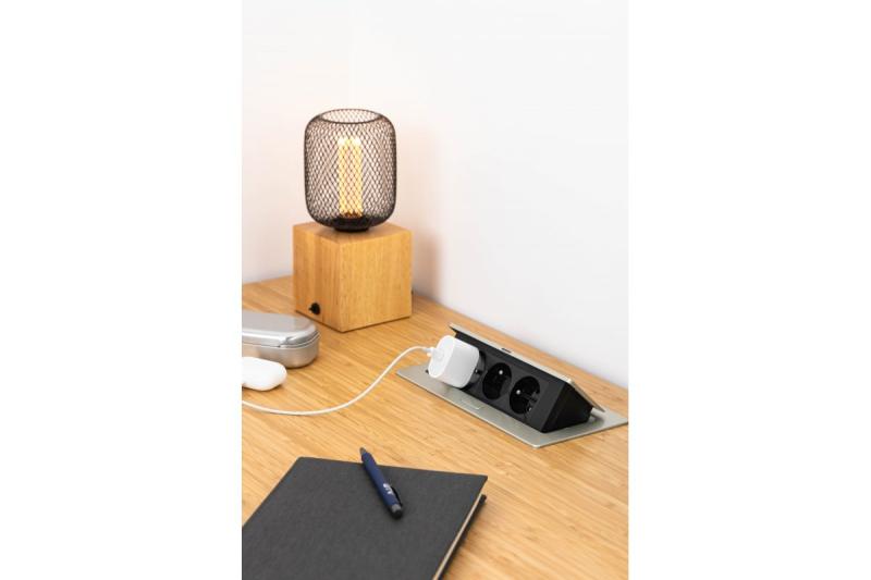 Priză electrică retractabilă SOFT, cablu de alimentare 1,5m