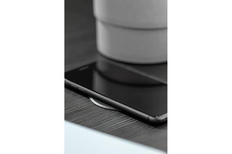 Dispozitiv de încărcare wireless cu încărcare rapidă, încastrat, negru