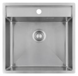 Pure.Sink Luxion Chiuvetă din oțel inoxidabil 51x50 cm Tapwing cu banc de lucru PLX5150T-02