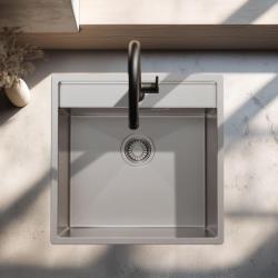 Pure.Sink Luxion Chiuvetă din oțel inoxidabil 51x50 cm Tapwing cu banc de lucru PLX5150T-02