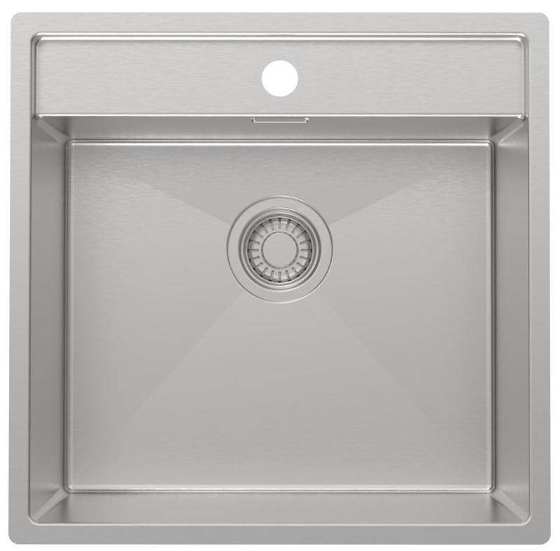 Pure.Sink Luxion Chiuvetă din oțel inoxidabil 51x50 cm Tapwing cu banc de lucru PLX5150T-02