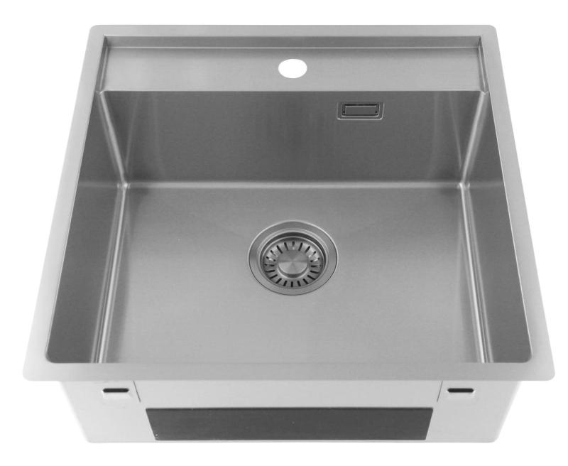 Pure.Sink Luxion Chiuvetă din oțel inoxidabil 51x50 cm Tapwing cu banc de lucru PLX5150T-02