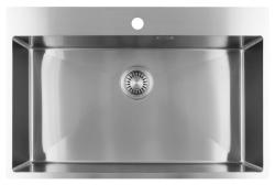 Pure.Sink Luxion Chiuvetă mare din oțel inoxidabil 78x50 cm Tapwing cu orificiu pentru baterie PLX7850T-02