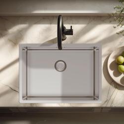 Pure.Sink Exclusivo Chiuvetă specială din oțel inoxidabil, lungime 35 cm, 50 x 35 cm, rază 10 mm PEX5035-02