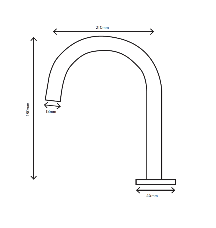 MURO TUA Robinet pentru chiuvetă cu 2 găuri, cromat, cu ieșire rotundă 1208972104