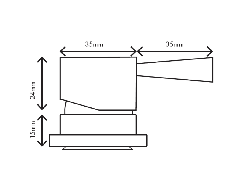 MURO TUA Robinet pentru chiuvetă cu 2 găuri, cromat, cu ieșire unghiulară 1208972108
