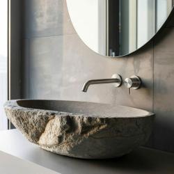 MURO TUA Robinet de chiuvetă încastrat în perete, crom M1.AB1.2.CR