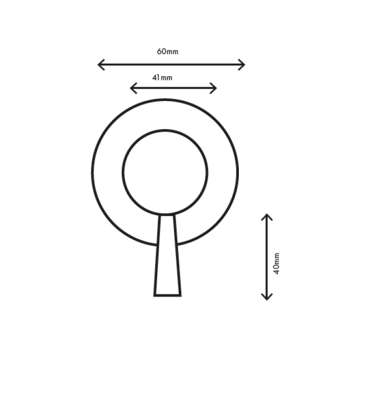 MURO TUA baterie de perete cromată M1.B31.R.CR