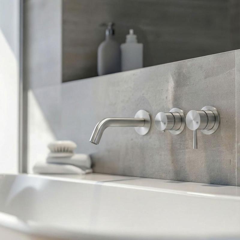 MURO TUA Robinet termostatic pentru duș încastrat cu 1 ieșire crom M1.B31T.R.CR