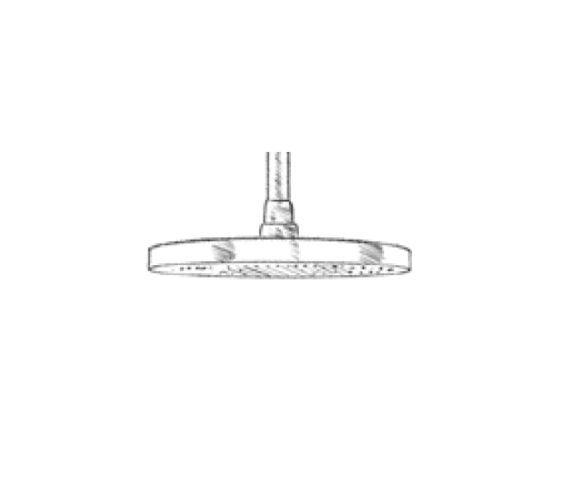 MURO TUA duș cap 300 mm Crom M1.BA2.G.CR