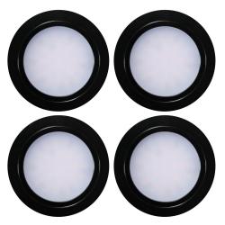 Indux Luma Set de spoturi LED pentru bucătărie mică, încastrată, cu 4 spoturi și driver LED, negru 1208972325