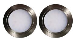 Indux Luma Set de spoturi LED Multi Tone pentru bucătărie încastrată, aspect inox 1208972400