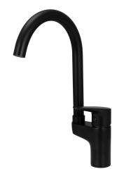 Aquanello Casa Baterie de bucătărie negru cu mâner superior BL-1202-CS