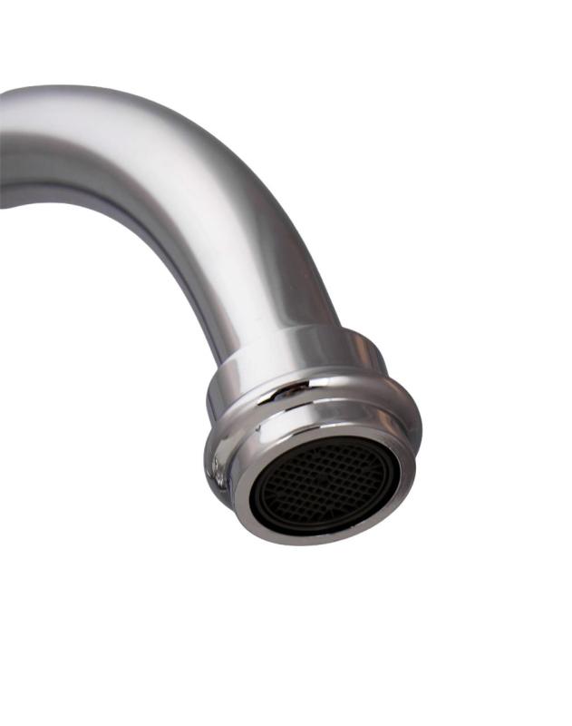 Aquanello Heritage Ascot Bucătărie clasică Robinet de bucătărie nostalgic cromat cu bec rotund CR-4003-HA