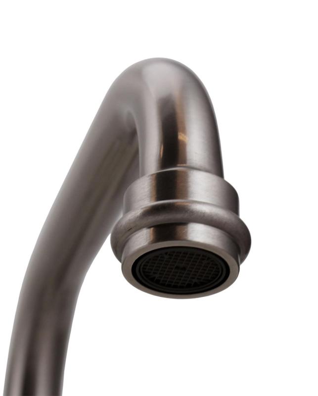 Aquanello Heritage Ascot Robinet clasic de bucătărie cu gura de scurgere superioară din oțel inoxidabil NB-4110-HA