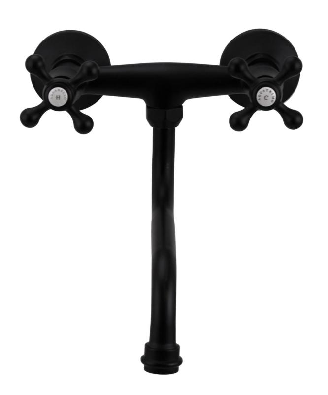 Aquanello Heritage Ascot Robinet clasic pentru bucătărie, negru BL-4111-HA