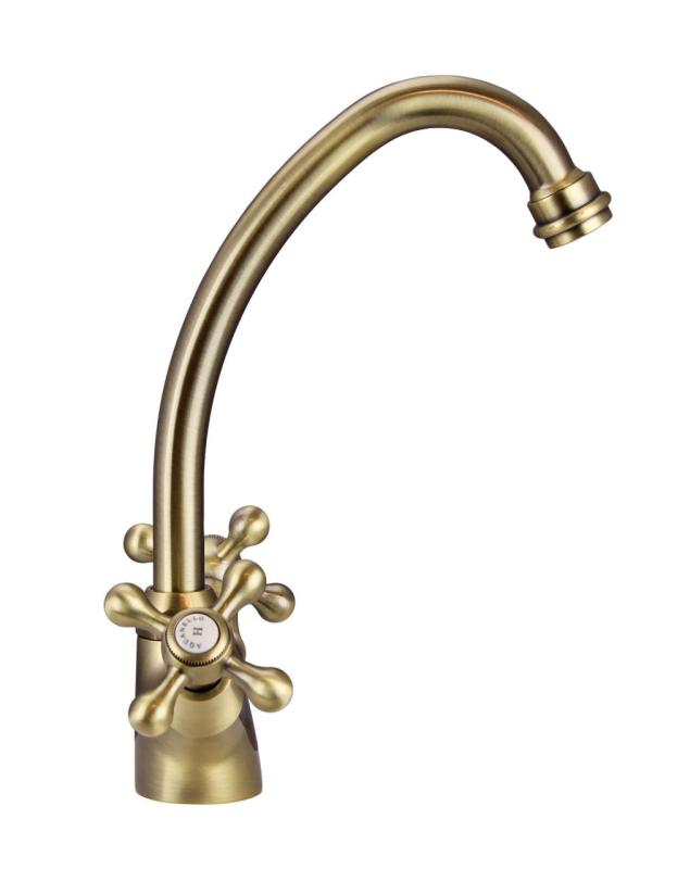 Aquanello Heritage Ascot Bucătărie clasică Robinet de bucătărie nostalgic Bronz BN-4004-HA